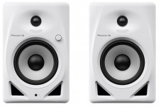 Monitor Ativo Pioneer Dj Dm-50D - W Cor branco  De 5 Polegadas